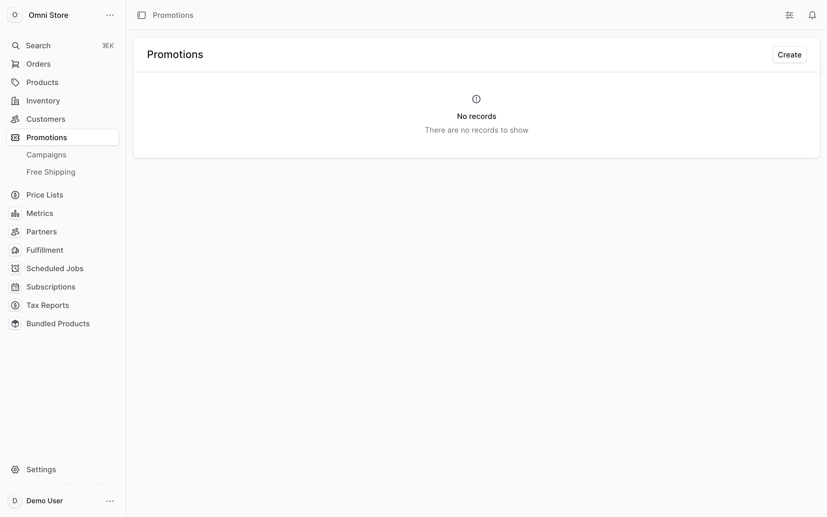 The promotion details step showing the method and code fields